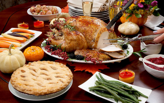 Cajun Fried Turkey Thanksgiving Meal